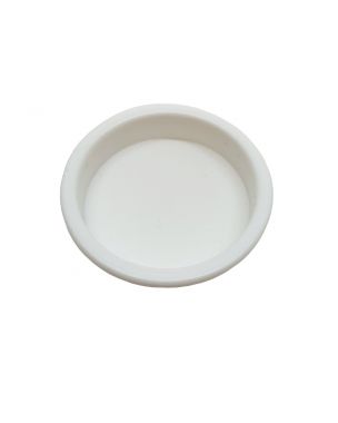Upotettava liukuovenvedin ø 35mm, valkoinen muovi